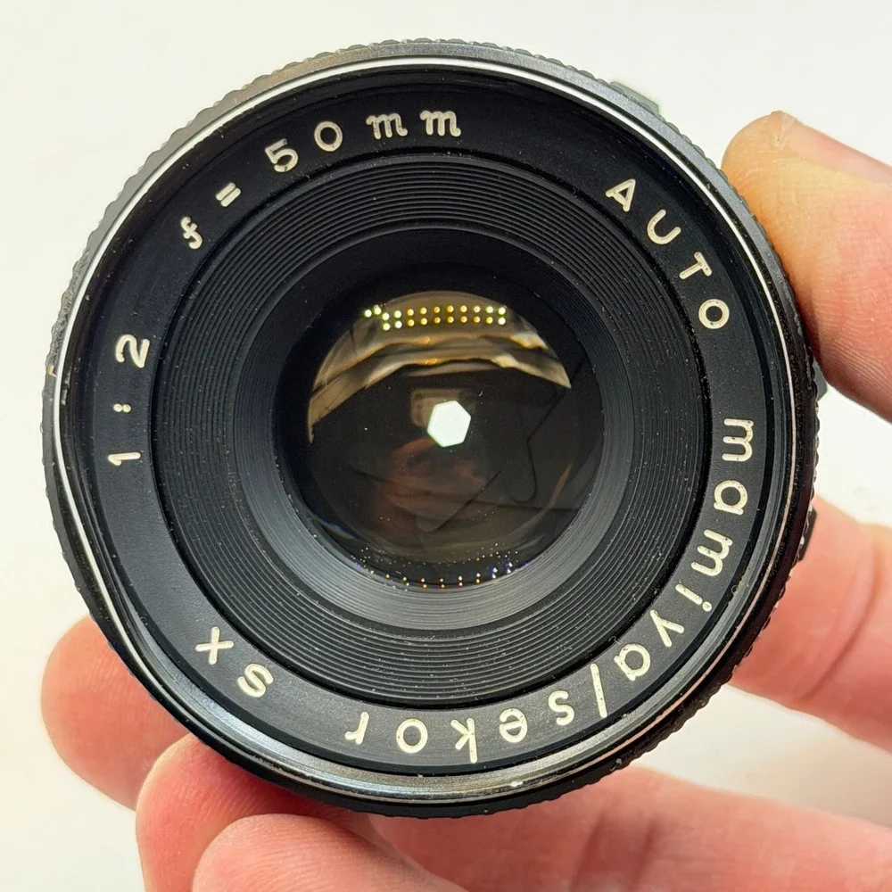 Mamiya Sekor DSX 500 35mm SLR Film Camera with Auto Mamiya-Sekor SX 50mm f2 Read